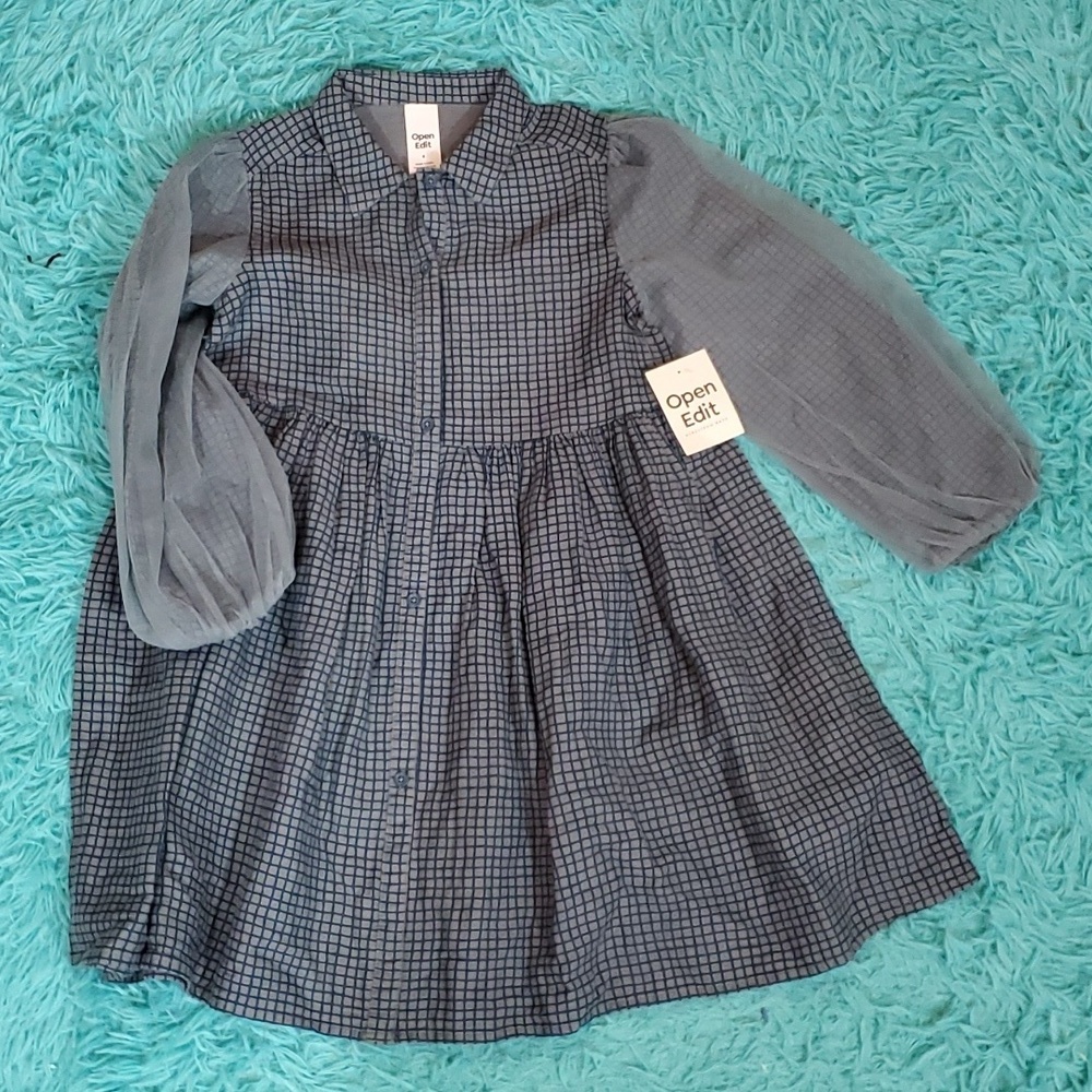 Open Edit NWT Plaid Dress